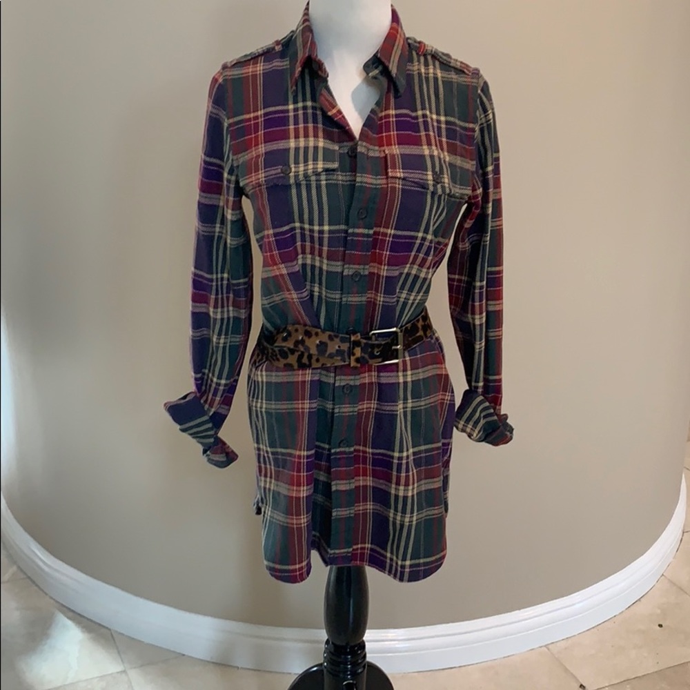 FINAL$$ Ralph Lauren Rugby Plaid Flannel Shirt. 2